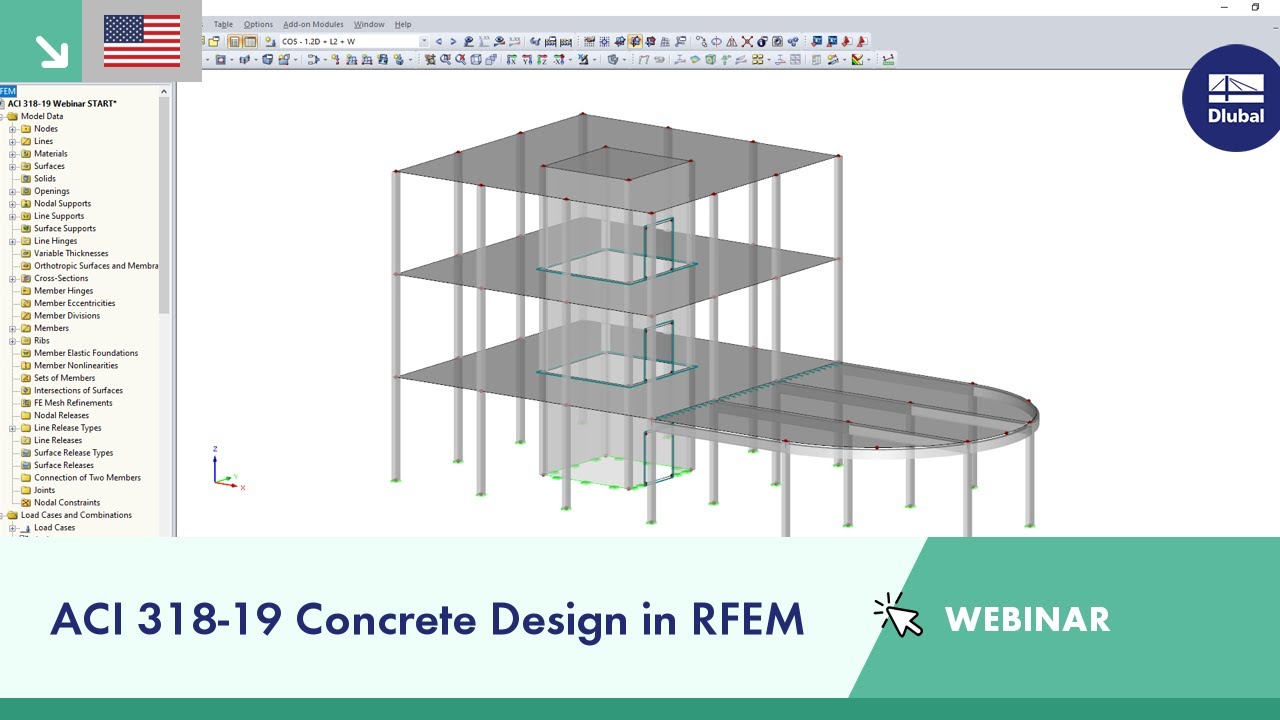 Webinar | ACI 318-19 Concrete Design in RFEM