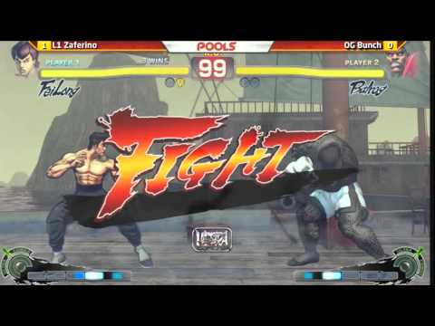 Defend the North 2015 - USF4 Pools - L1 Zaferino (Fei Long) vs OG Bunch (Balrog)