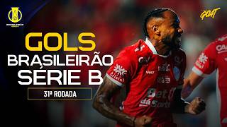 BRASILEIRÃO SÉRIE B: GOLS DA 31ª RODADA DA SEGUNDA DIVISÃO DO CAMPEONATO BRASILEIRO!