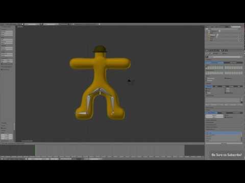 Creating and Rigging a Simple Character - Blender 2.6+ Tutorial