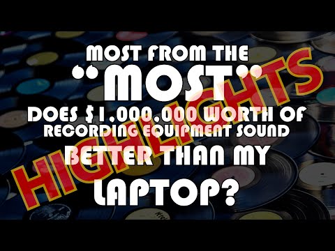 Most From The MOST - Does Expensive Analog Gear Really Make a differnce?