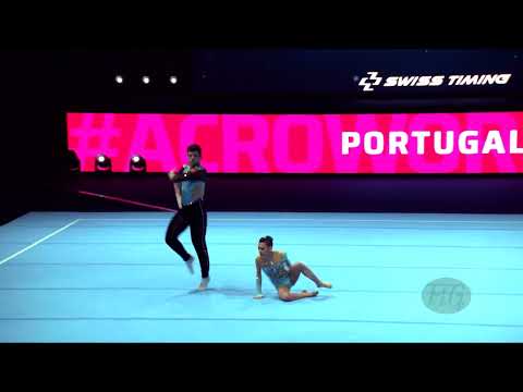 Portugal 2 (POR) - 2022 Acrobatic Worlds, Baku (AZE) - Dynamic Qualification  Mixed Pair