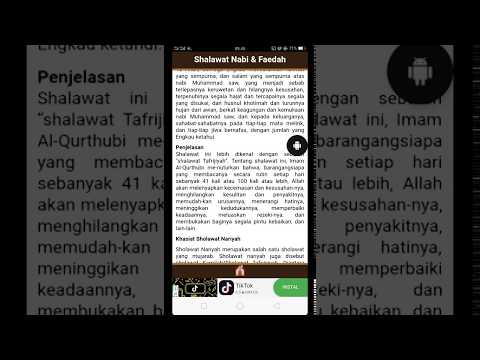 Shalawat Rasul Lengkap Video