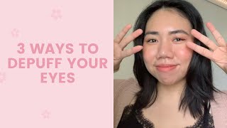 3 Ways To Get Rid of Puffy Eyes | FaceTory