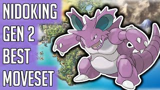 Nidoking Gen 2 Best Moveset - Nidoking Best Moveset Moves Pokemon Gold Silver Crystal