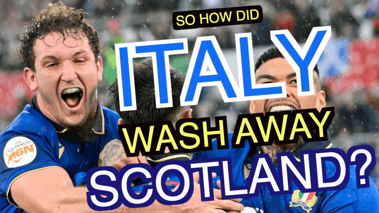 Italy's Louis Lynagh Scores Second Try Through Deceptive Three-Phase Set Play
