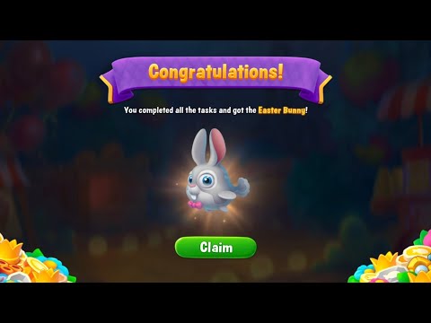 Fishdom Win Strikes Level 4261 - 4266, Got the Easter Bunny! 🐇