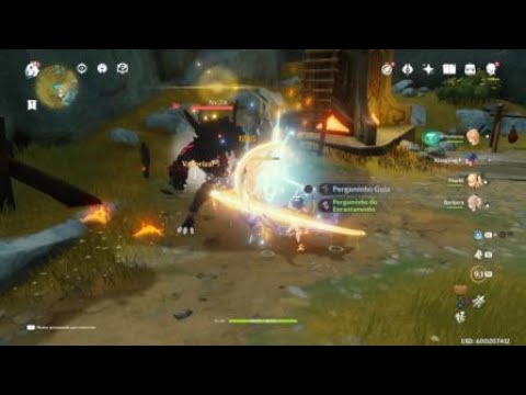 Genshin Impact Caça ao Tesouro Encosta Cuijue Completa