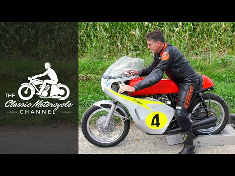 How to Start a Classic Racing Motorcycle With Rollers