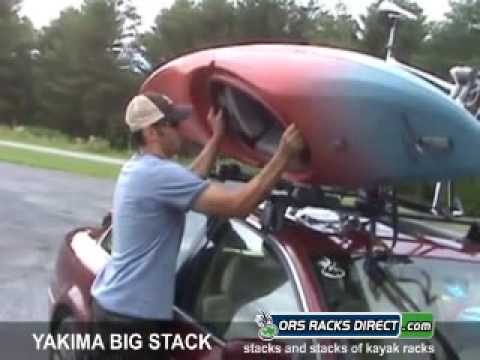 Yakima BigStack Kayak Rack Review Video & Demonstration