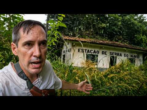 ENTREI NA ESTAÇÃO ABANDONADA DO TREM FANTASMA DO AMAPÁ 🇧🇷