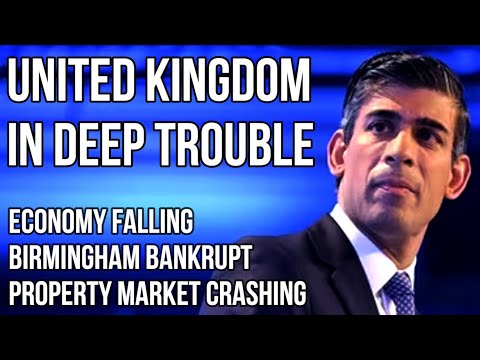 UK in Deep Trouble as Birmingham Declared BANKRUPT, House Prices Crash & Economy Continues Slow Down