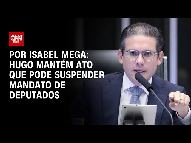 Hugo Motta mantém ato que pode suspender mandato de deputados | CNN NOVO DIA