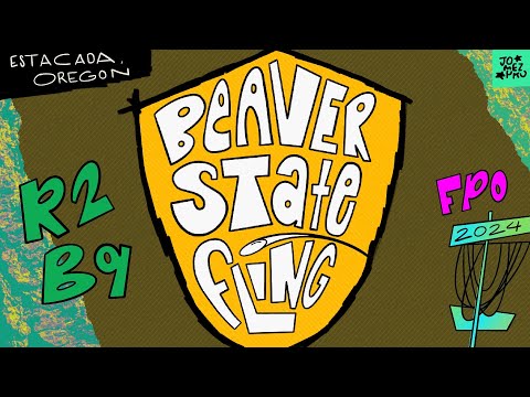 2024 Beaver State Fling | FPO R2B9 | Cox, Ryan, Scoggins, Steen | Jomez Disc Golf