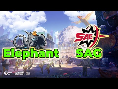 [LIVE] Elephant vs SAG | DPC China S2 English Cast | Upper Division