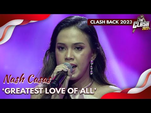 Nash Casas WOWS the crowd with her rendition of ‘Greatest Love of All’ | The Clash 2023