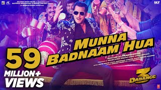 Dabangg 3: Munna Badnaam Hua Video  Salman Khan  B