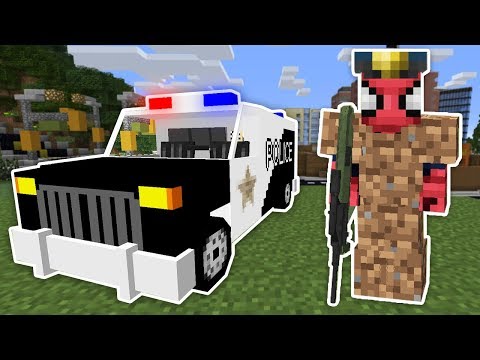Fakir Örümcek Adam Polis Oldu Tehlikeli Görevde - Minecraft Zengin vs Fakir Örümcek Adam