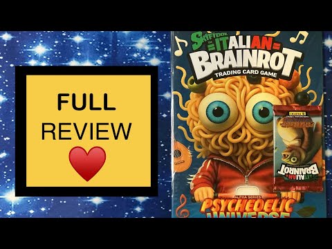 Skifidol Italian Brainrot Psychedelic Universe Trading Cards From Panini