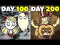 I Played 200 Days Of Don T Starve