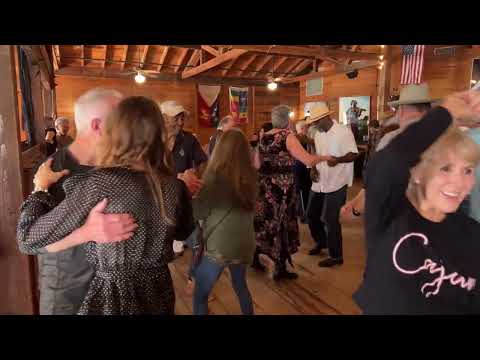 Zydeco Dancing to Chubby Carrier at Vermilionville on 03/06/22