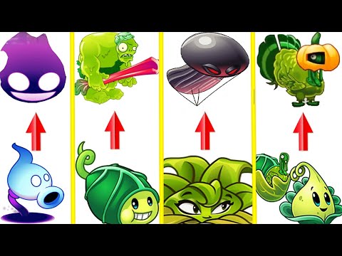 Plants VS. Zombies 2: Boom Balloon Flower, Turkey-pult, Zoybean Pod, Shadow Peashooter