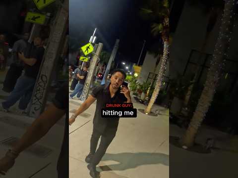 Drunk Guy TERRIFIES The Biker 😮 IG/bikelife.connor