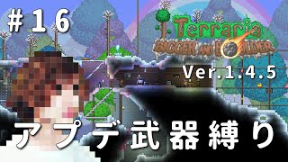 【テラリア】一級建築士が1.4.5を冒険 / アプデ武器縛り #16【Terraria / 配信 / 実況】