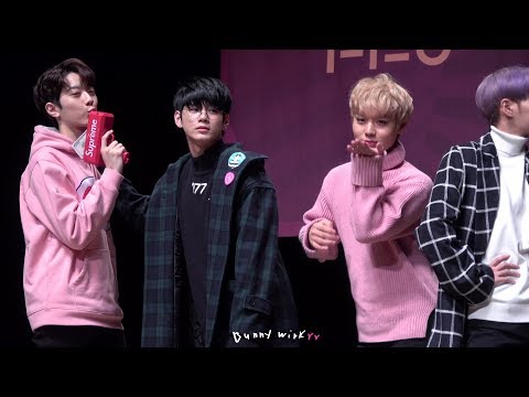 171118 Wanna One워너원 핫트랙스-Ending Pose (4K focus. 박지훈 Park Jihoon)