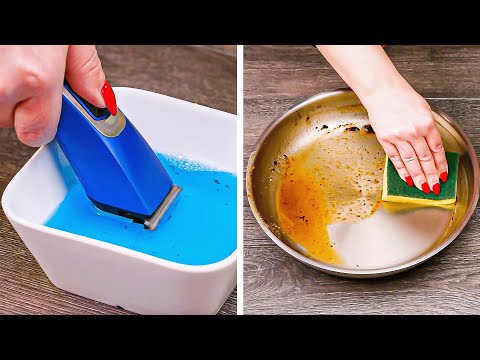 15 brauchbare Hacks für den Alltag | Reinigungstricks, Kochtricks und mehr