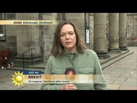 Brexit Skottland: "Besvikelse är bara förnamnet"  - Nyhetsmorgon (TV4)
