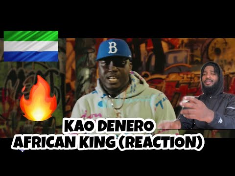 Kao Denero - African King | SIERRA LEONE  RAP REACTION |