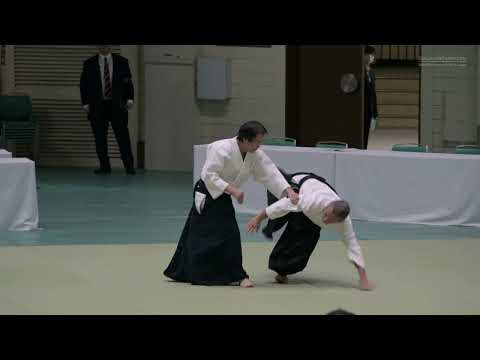 Yukimitsu Kobayashi Shihan - 61st All Japan Aikido Demonstration at the Nippon Budokan