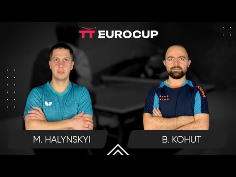 15:30 Mykola Halynskyi - Bohdan Kohut 10.09.2025 TT Euro.Cup Ukraine Elite. TABLE 3