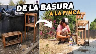 Los tiraron a la BASURA y mirad lo que hice con ellos 💥 Menudo CAMBIO! Vlog305