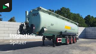 Spitzer SK2753CALGGVS 3 axles ADR 55m3 1 Comp. Gefahrgut KIP-Silo Silotankauflieger kaufen - Bild 4 | Autoline DE Spitzer SK2753CALGGVS 3 axles ADR 55m3 1 Comp. Gefahrgut KIP-Silo Silotankauflieger | Bild 4 - Autoline