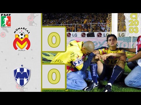 Morelia Vs. Monterrey | Highlights | Liga Mx Clausura 2003 Final Vuelta