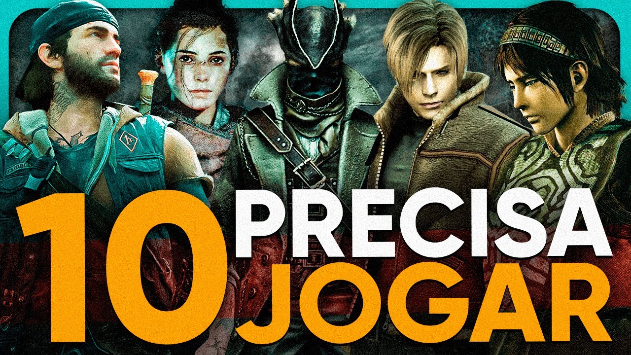 TOP 10: JOGOS QUE VOCÊ PRECISA JOGAR URGENTEMENTE [PARTE 2]