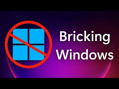 I bricked Windows 11!