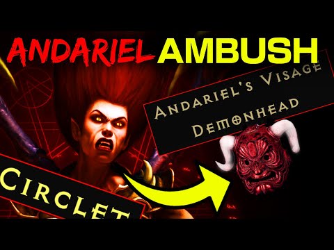 I Killed Andariel Until She Dropped Andariel's Visage - Diablo 2 Resurrected