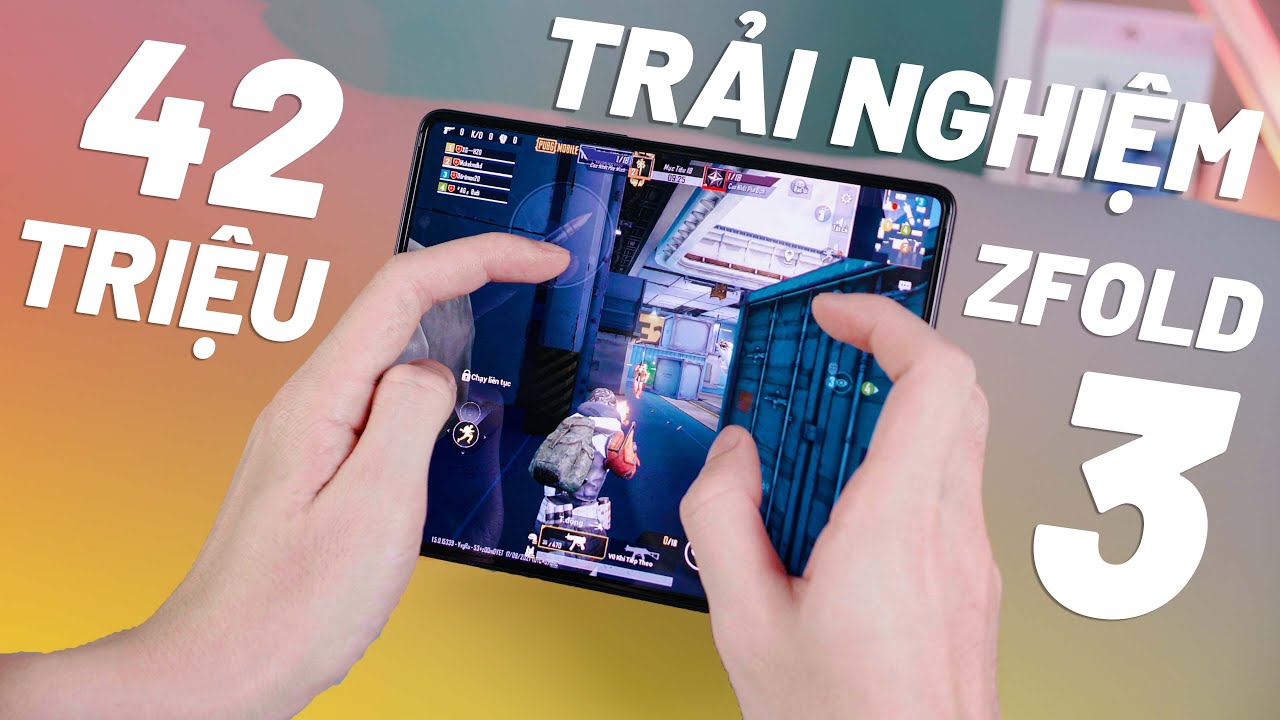 Lần Đầu Trải Nghiệm Điện Thoại 42 Triệu - Galaxy Z-Fold 3 Qúa Ấn Tượng, Màn Gập 120hz, Snap888,..