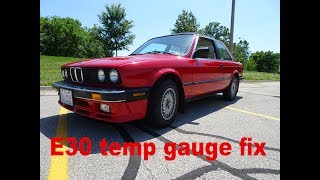 e30 temp guage fix