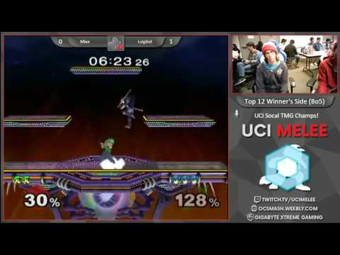 UCI Quarterly #1 Single's WSF -  Mixx(Marth) vs Luigikid