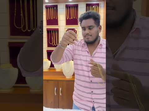 😱 2 gram gold chain ahh 😱 #916hallmarkjewellery #shorts #trending #916@mangalamfathimajewellers