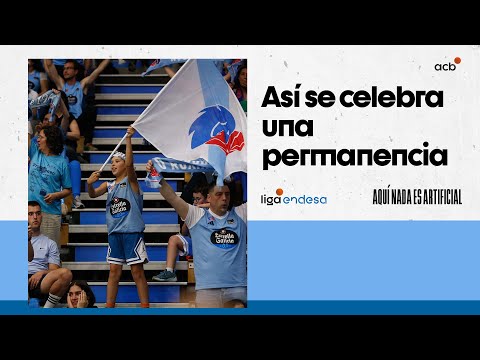 Así celebró Río Breogán la permanencia