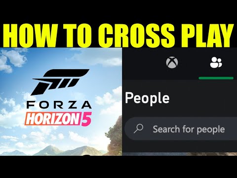 How to invite cross platform friends on forza 5 & Join Their Convoy (ps5 / Xbox)