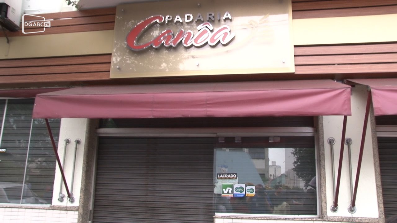 Confira momento do flagrante na padaria Canôa, em São Caetano; veja vídeo