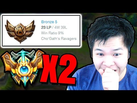 2 CHALLENGERS SPECTATE A BRONZE 5 WITH A 9% WIN RATE..? ft. KatEvolved