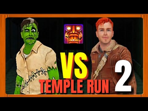 TEMPLE RUN 2 | Guy Dangerous Frankenguy VS Guy Dangerous Aviator | Gameplay | GAME GREAT ASHOKA