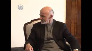 رئیس جمهور غنی با وزیر اقتصاد و صنایع آذربایجان دیدار کرد